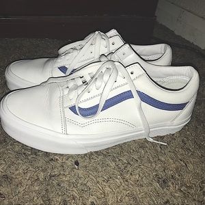 VANS LEATHER OLD SKOOL SHOES